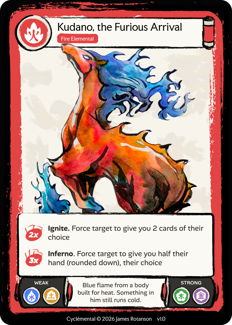 Kudano — Fire Elemental